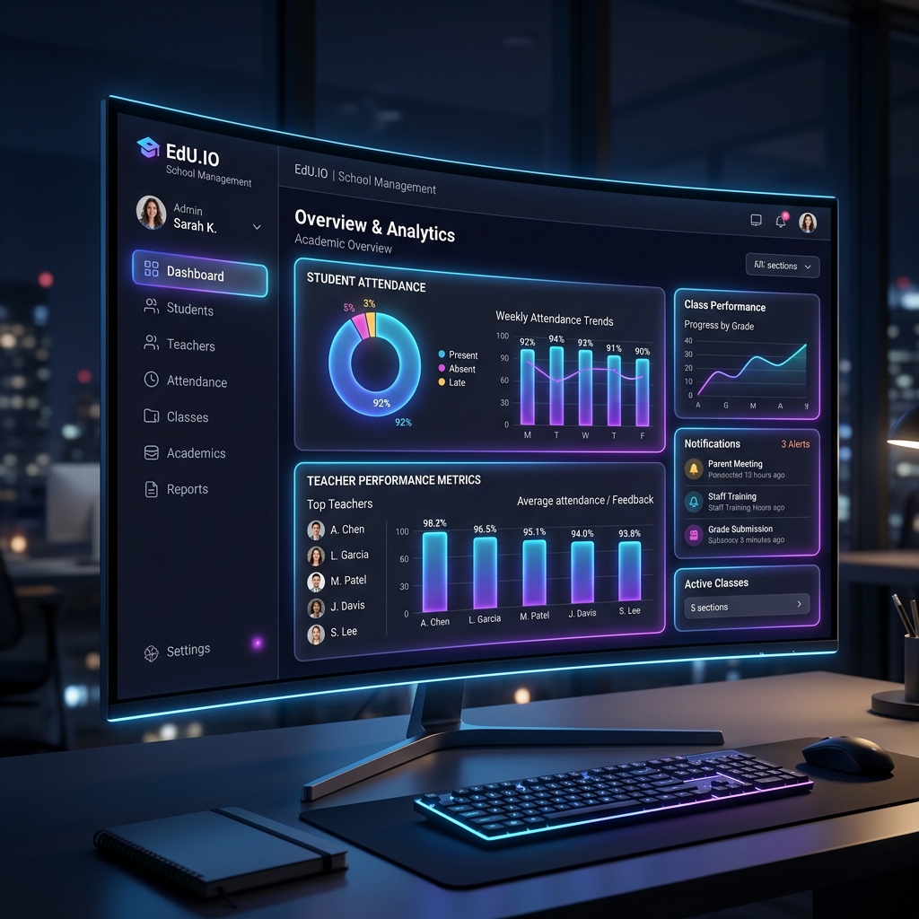 LidyoEdu (Institutional Management SaaS)